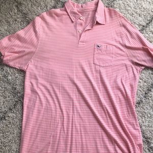 Pink Vineyard Vines polo